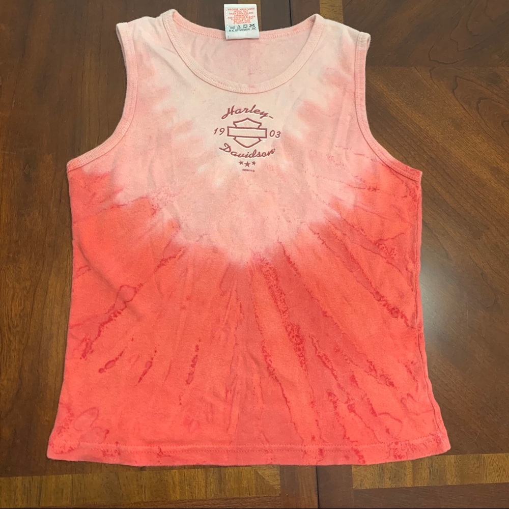 Vintage Harley Davison Tank!